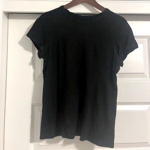 Banana Republic Factory Black Slub T-shirt